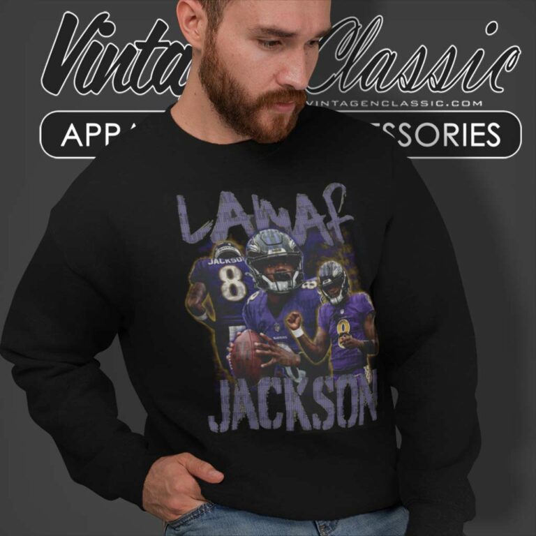 Lamar Jackson Mvp Vintage 90s Sweatshirt Lamar Jackson Mvp Vintage 90s Sweatshirt