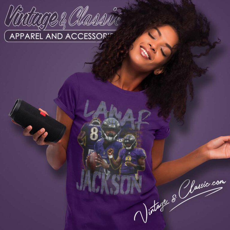 Lamar Jackson Mvp Vintage 90s Women TShirt Lamar Jackson Mvp Vintage 90s Women TShirt