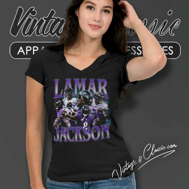 Lamar Jackson Nfl 2023 Mvp Shirt Baltimore Ravens V Neck TShirt Lamar Jackson Nfl 2023 Mvp Shirt Baltimore Ravens V Neck TShirt