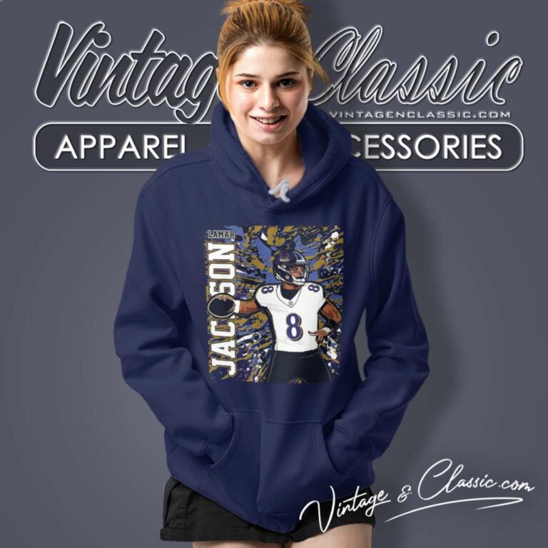 Lamar Jackson Ravens Mvp Football Hoodie Lamar Jackson Ravens Mvp Football Hoodie