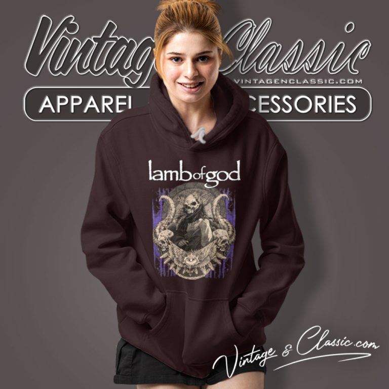 Lamb Of God Album Cover Hoodie Lamb Of God Album Cover Hoodie