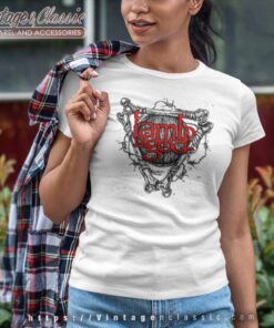 Lamb Of God Bone Frame Women TShirt