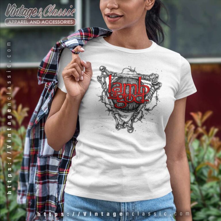 Lamb Of God Bone Frame Women TShirt Lamb Of God Bone Frame Women TShirt