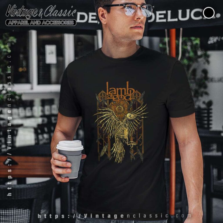 Lamb Of God Crow T Shirt Lamb Of God Crow T Shirt