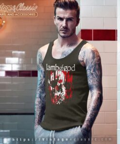 Lamb Of God Duke Moon Tank Top Racerback