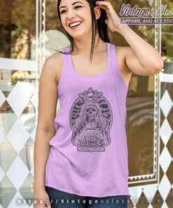 Lamb Of God Ghost Walker White Tank Top Racerback