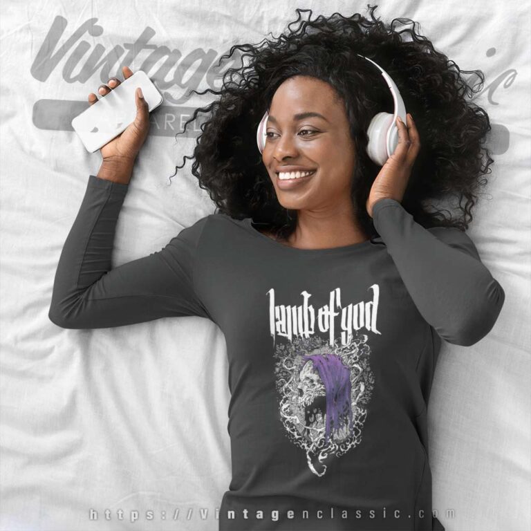 Lamb Of God Hooded Scribe V2 Long Sleeve Tee Lamb Of God Hooded Scribe V2 Long Sleeve Tee