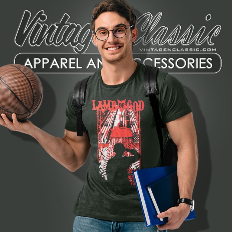 Lamb Of God Hourglass Lyrics T Shirt Lamb Of God Hourglass Lyrics T Shirt