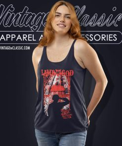 Lamb Of God Hourglass Lyrics Tank Top Racerback