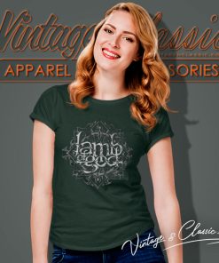 Lamb Of God Logo Band Women T Shirt