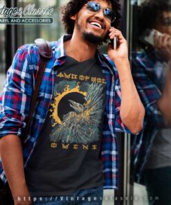 Lamb Of God Omens Birdbox V Neck TShirt