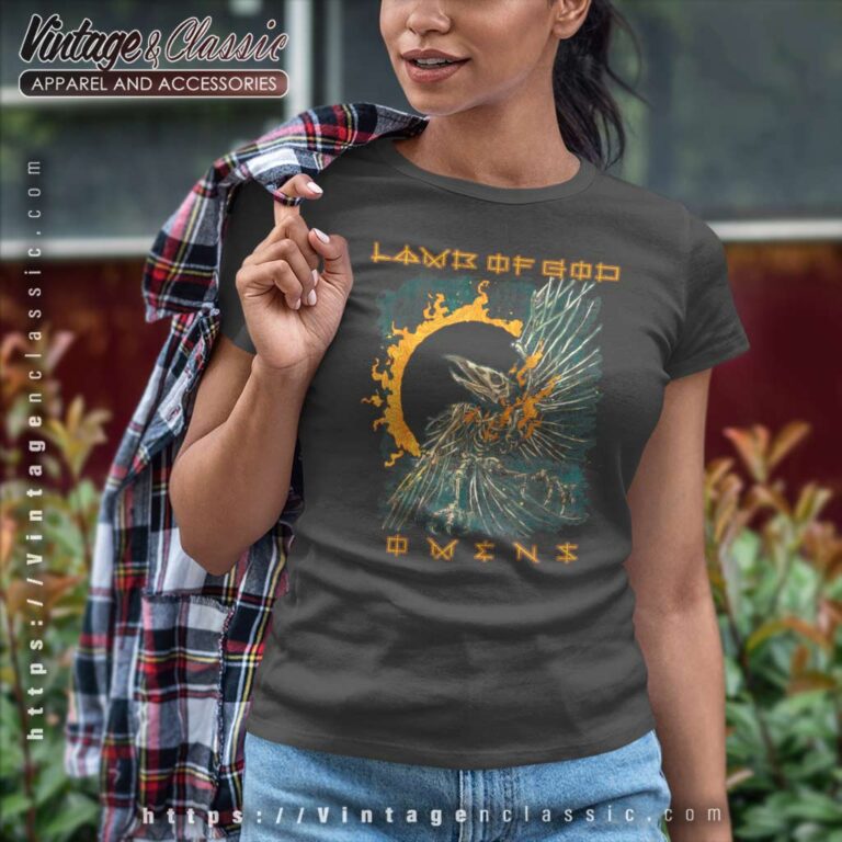 Lamb Of God Omens Birdbox Women TShirt Lamb Of God Omens Birdbox Women TShirt