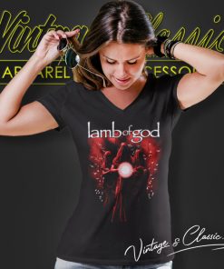 Lamb Of God Ritual Tour V Neck TShirt
