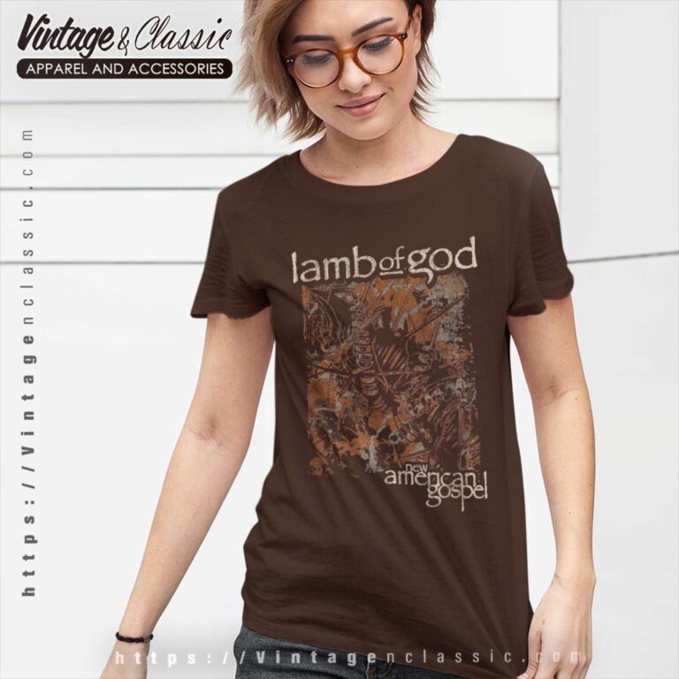 Lamb Of God Shirt Album New American Gospel Women TShirt Lamb Of God Shirt Album New American Gospel Women TShirt