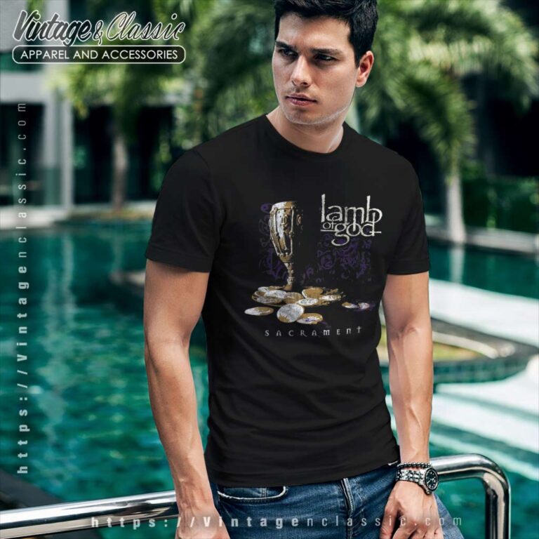 Lamb Of God Shirt Album Sacrament T Shirt Lamb Of God Shirt Album Sacrament T Shirt