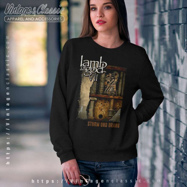 Lamb Of God Shirt Album Sturm Und Drang Sweatshirt Lamb Of God Shirt Album Sturm Und Drang Sweatshirt