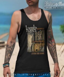 Lamb Of God Shirt Album Sturm Und Drang Tank Top Racerback