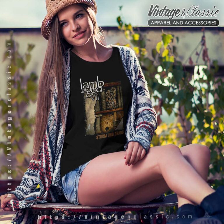 Lamb Of God Shirt Album Sturm Und Drang Women TShirt Lamb Of God Shirt Album Sturm Und Drang Women TShirt