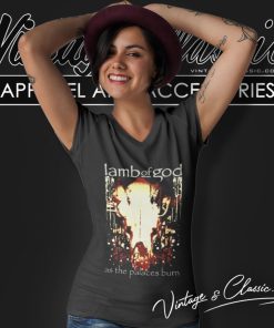 Lamb Of God Shirt Album Tracklist V Neck TShirt 1