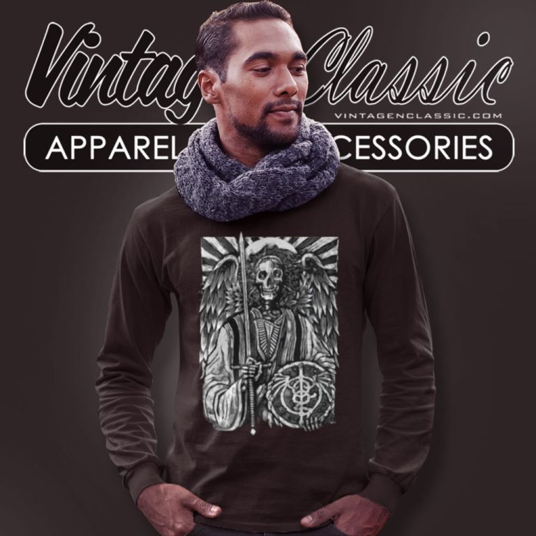 Lamb Of God Shirt Angel Of Death Long Sleeve Tee Lamb Of God Shirt Angel Of Death Long Sleeve Tee