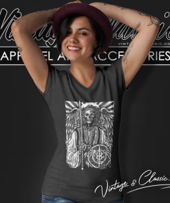 Lamb Of God Shirt Angel Of Death V Neck TShirt