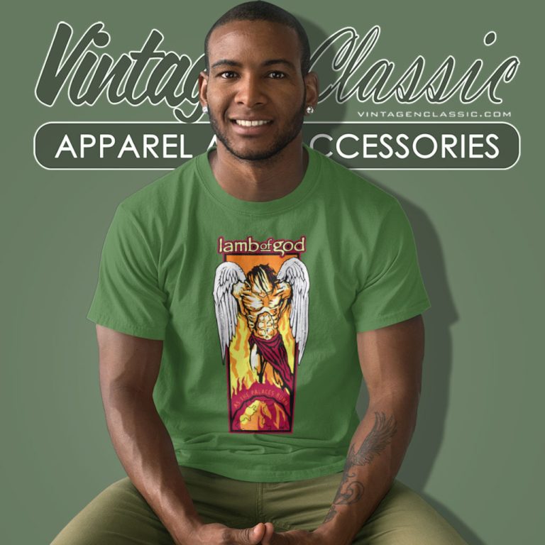 Lamb Of God Shirt As The Palaces Burn T Shirt Lamb Of God Shirt As The Palaces Burn T Shirt