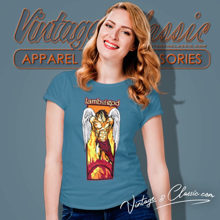 Lamb Of God Shirt As The Palaces Burn Women T Shirt Lamb Of God Shirt As The Palaces Burn Women T Shirt