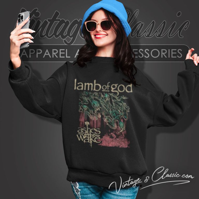 Lamb Of God Shirt Ashes Of The Wake Tracklist Sweatshirt Lamb Of God Shirt Ashes Of The Wake Tracklist Sweatshirt