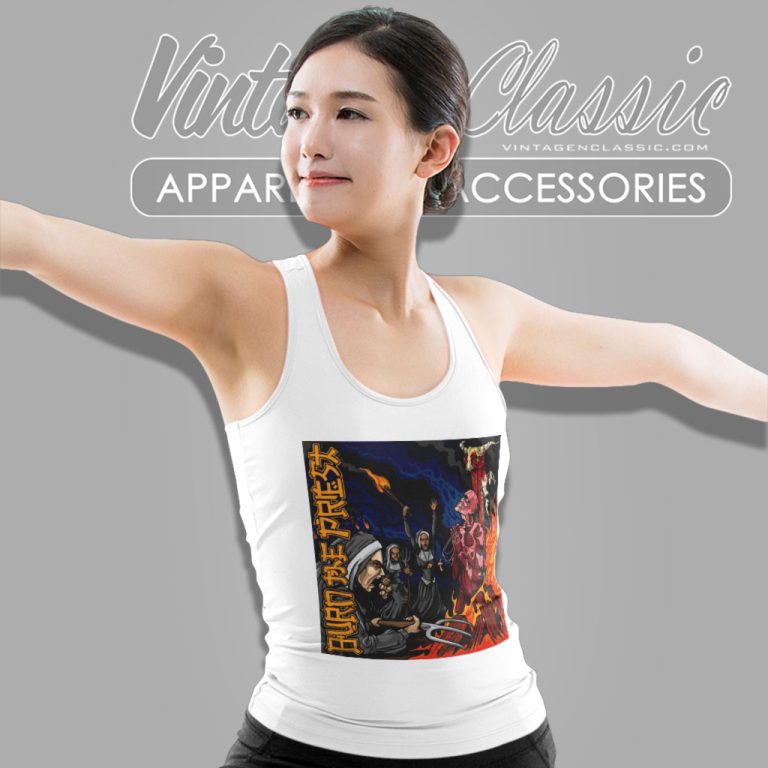 Lamb Of God Shirt Burn The Priest Tank Top Racerback Lamb Of God Shirt Burn The Priest Tank Top Racerback