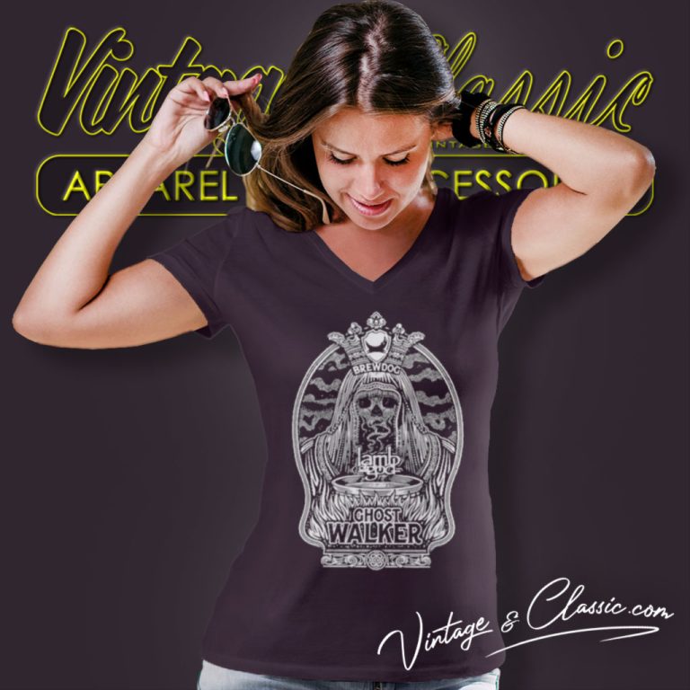 Lamb Of God Shirt Ghost Walker V Neck TShirt Lamb Of God Shirt Ghost Walker V Neck TShirt