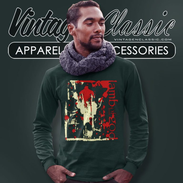 Lamb Of God Shirt I Defy You To Continue Long Sleeve Tee Lamb Of God Shirt I Defy You To Continue Long Sleeve Tee