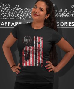 Lamb Of God Shirt Pure American Metal Flag Women T Shirt