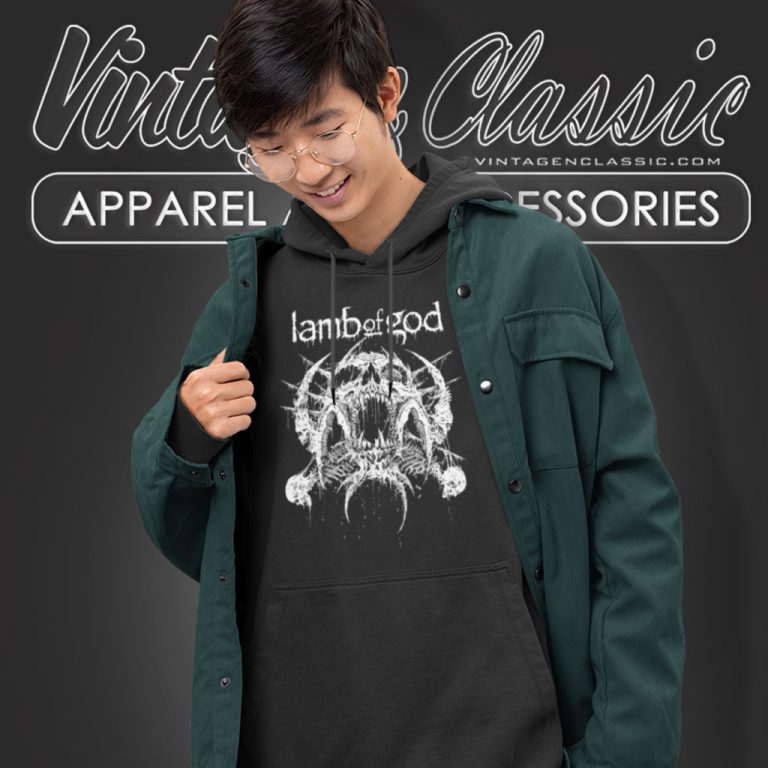 Lamb Of God Shirt Riddick Skull Hoodie Lamb Of God Shirt Riddick Skull Hoodie