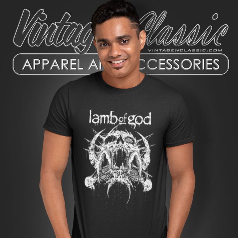 Lamb Of God Shirt Riddick Skull T Shirt Lamb Of God Shirt Riddick Skull T Shirt