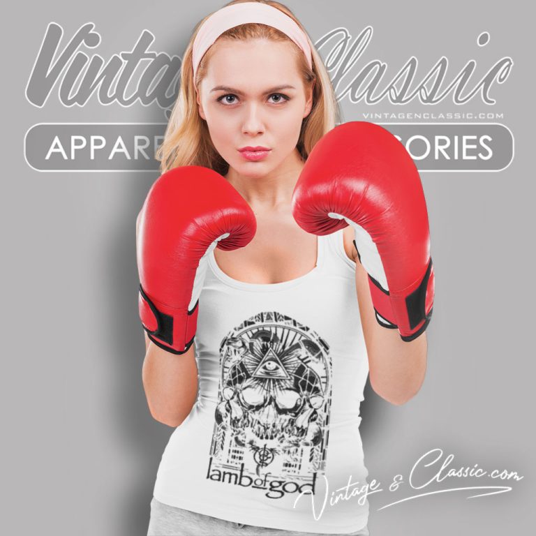 Lamb Of God Shirt Stained Glass Tank Top Racerback Lamb Of God Shirt Stained Glass Tank Top Racerback