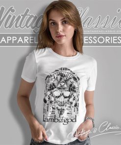 Lamb Of God Shirt Stained Glass Women T Shirt