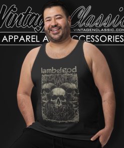 Lamb Of God Skull Tank Top Racerback