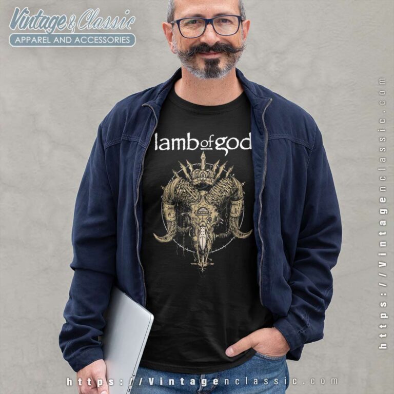 Lamb Of God Steam Skull Long Sleeve Tee Lamb Of God Steam Skull Long Sleeve Tee