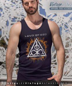 Lamb Of God Symbol And Sun Tank Top Racerback