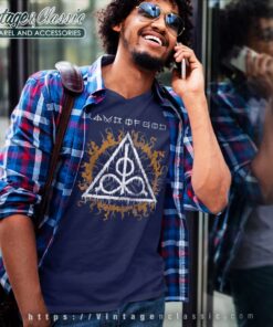 Lamb Of God Symbol And Sun V Neck TShirt