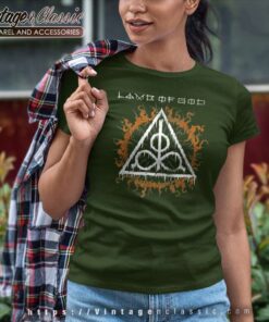 Lamb Of God Symbol And Sun Women TShirt