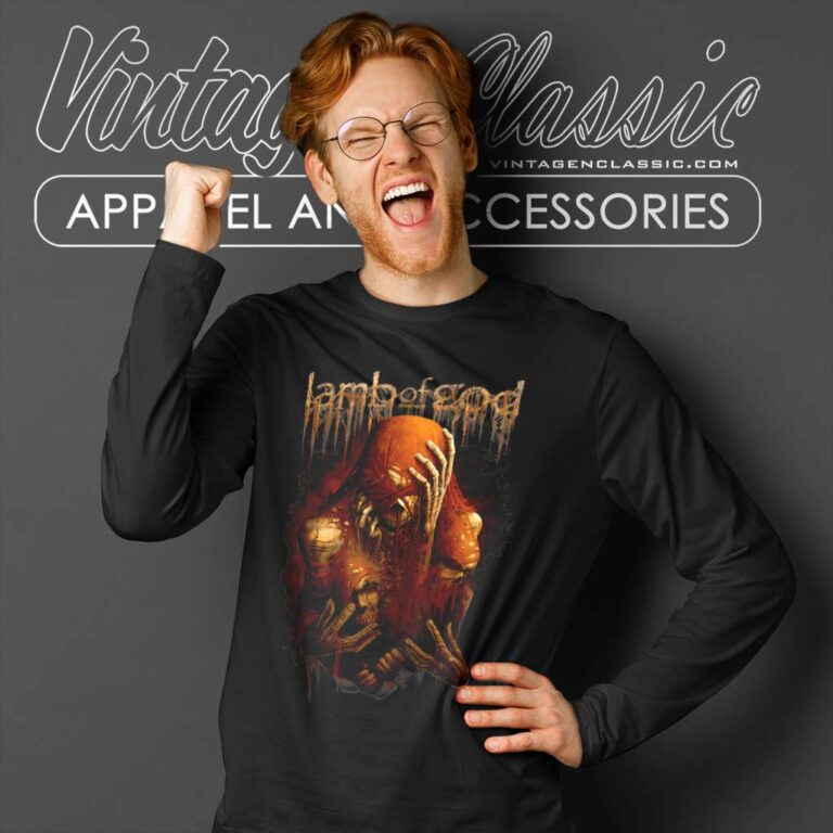 Lamb Of God Triad Long Sleeve Tee Lamb Of God Triad Long Sleeve Tee