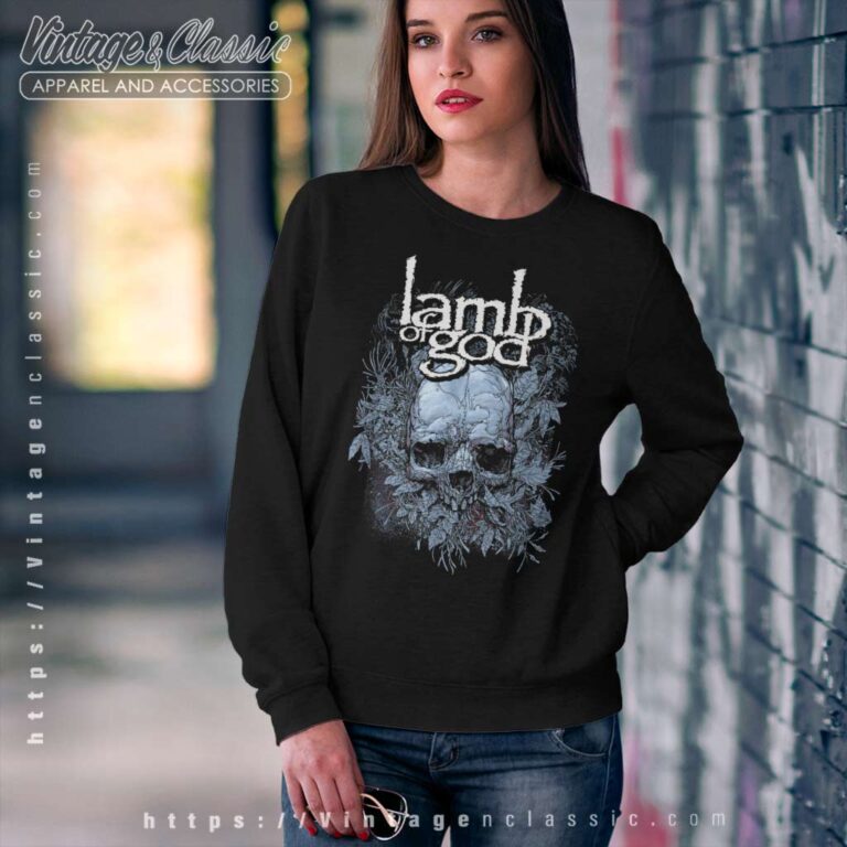 Lamb Of God Vans Skull Sweatshirt Lamb Of God Vans Skull Sweatshirt