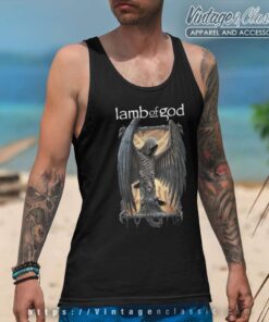 Lamb Of God Winged Death Tank Top Racerback
