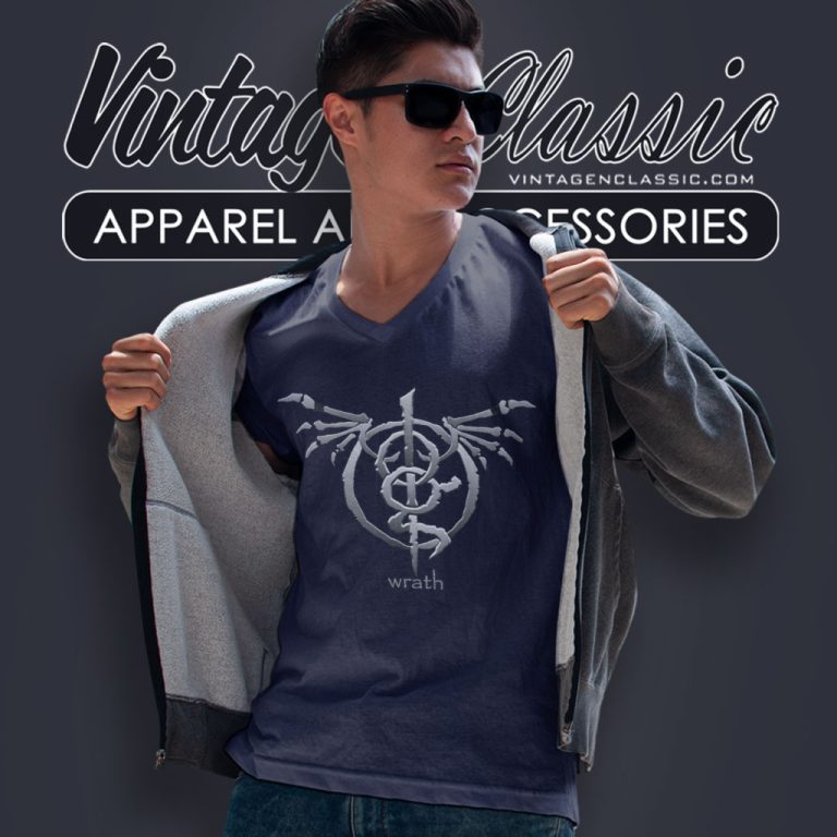 Lamb Of God Wrath V Neck TShirt Lamb Of God Wrath V Neck TShirt