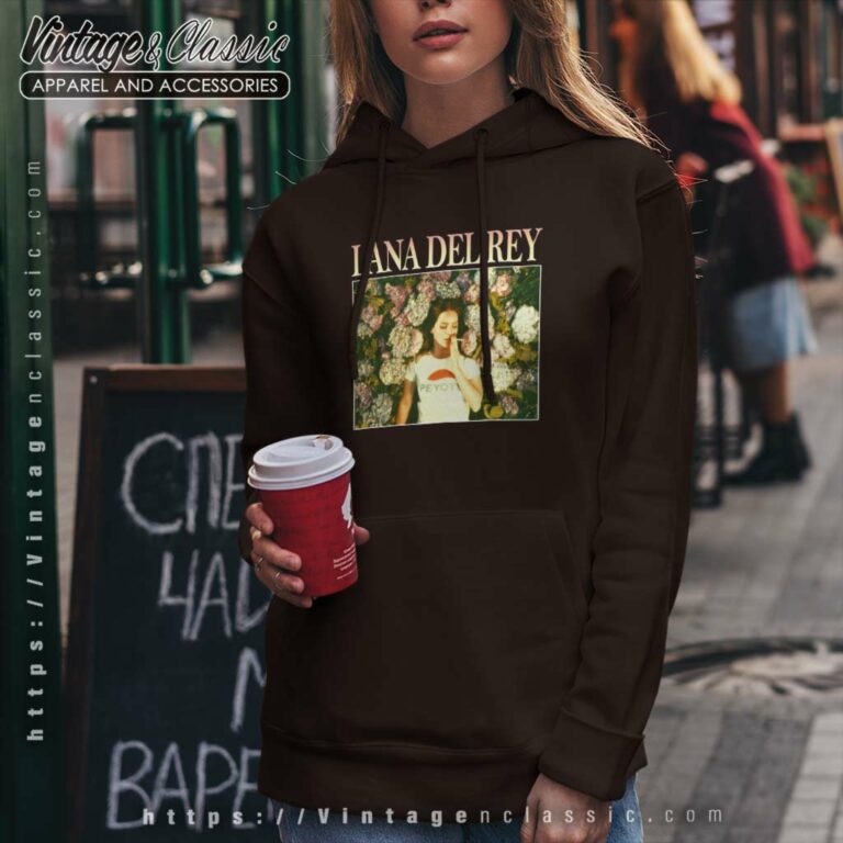 Lana Del Rey Flower Smoke Hoodie Lana Del Rey Flower Smoke Hoodie
