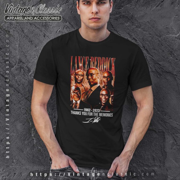 Lance Reddick Rest In Peace Signature Shirt Lance Reddick Rest In Peace Signature Shirt