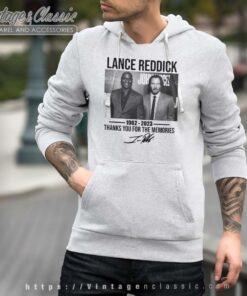 Lance Reddick Thank You For The Memories Hoodie