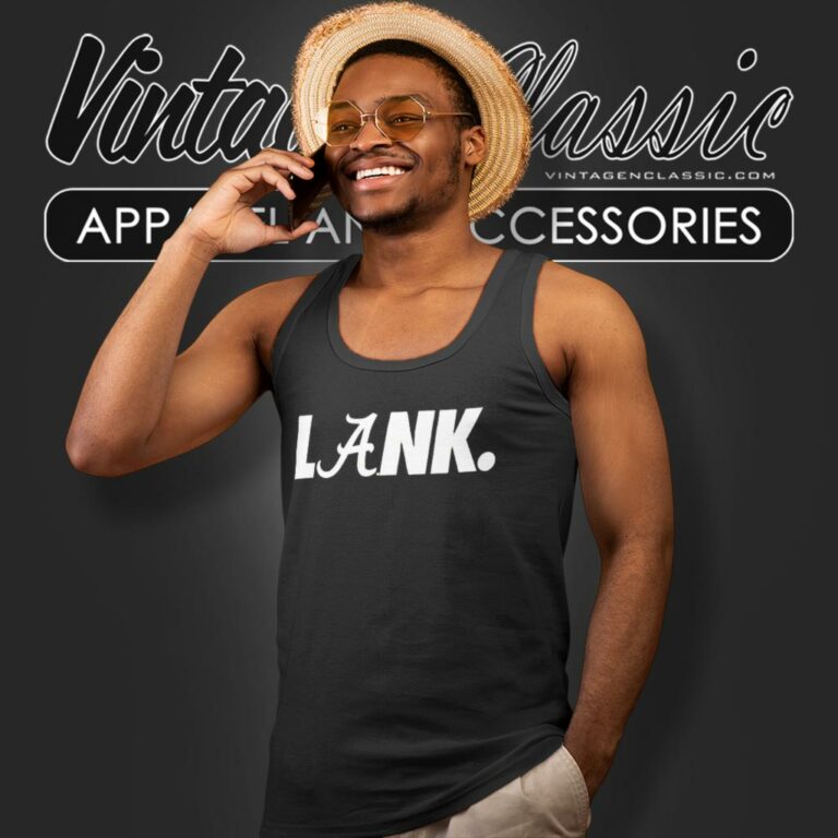Lank Alabama Crimson Tide Tank Top Racerback Lank Alabama Crimson Tide Tank Top Racerback