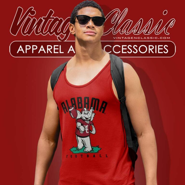 Lank Alabama Shirt Alabama Football Big Al Ncaa Tank Top Racerback Lank Alabama Shirt Alabama Football Big Al Ncaa Tank Top Racerback